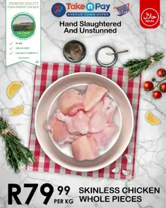 Preview Take n Pay Chicken Deals valid from 30/08/2025