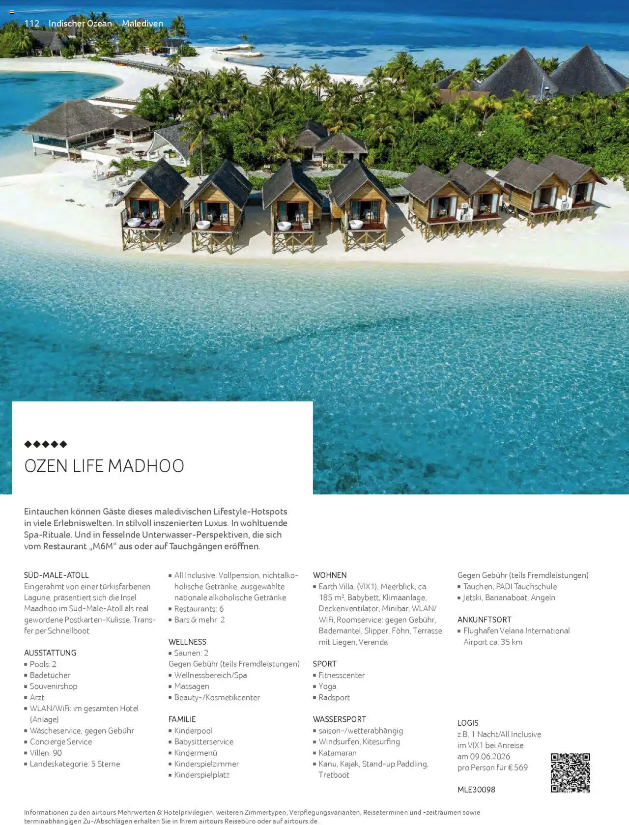 TUI airtours Katalog  Erstklassige Fernreisen 2025/26 - Seite 112 - gültig ab 01.11.2025