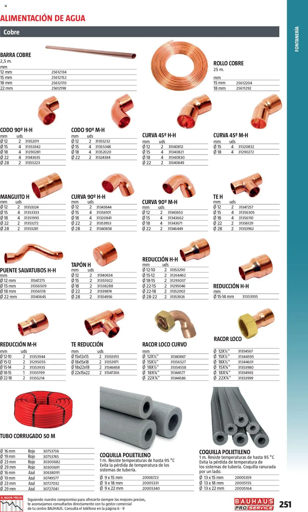 Bauhaus - ProService  - Página de 251 - Válido desde 24/02/2025