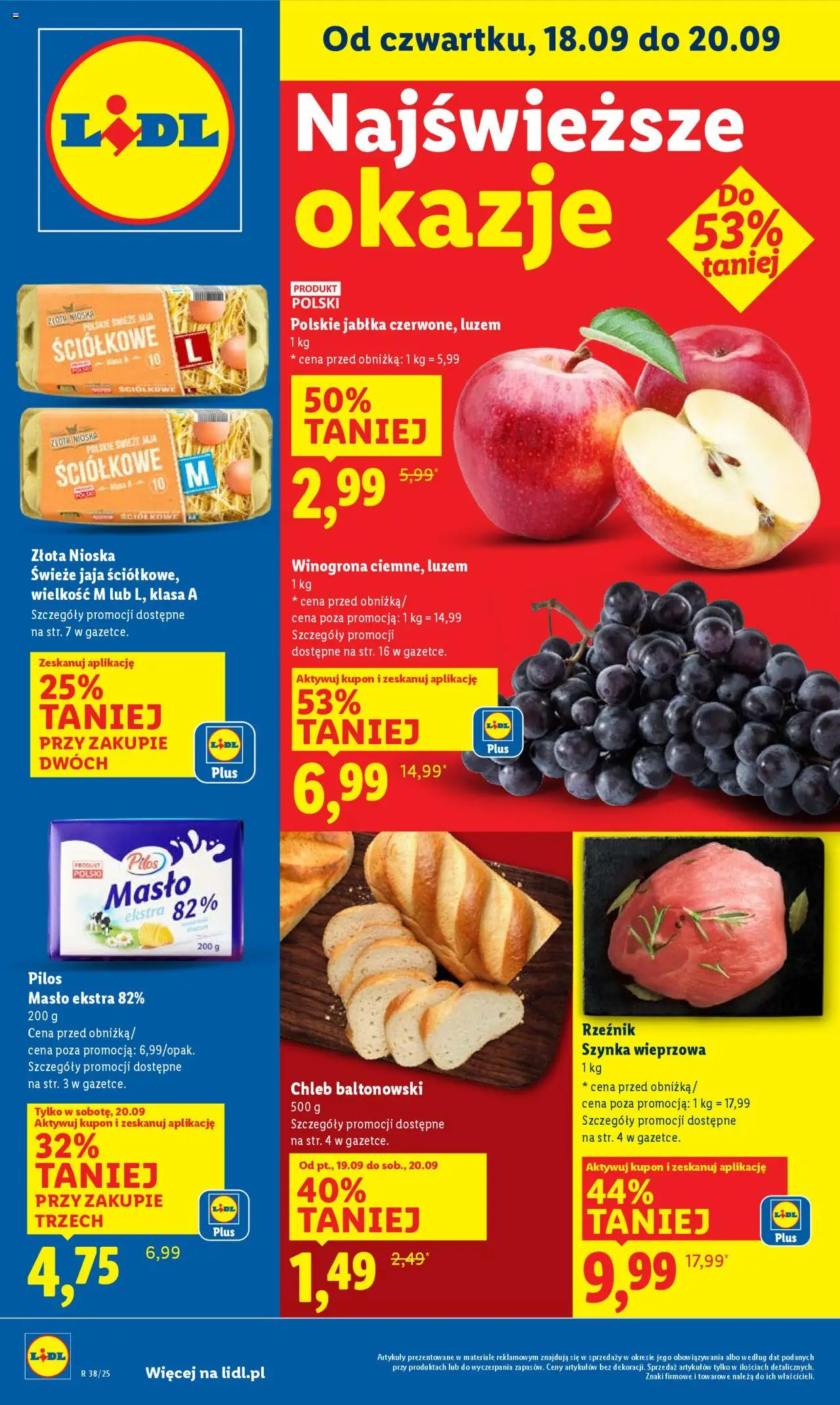 Lidl Gazetka - strona 1- ważny od 18.09.2025