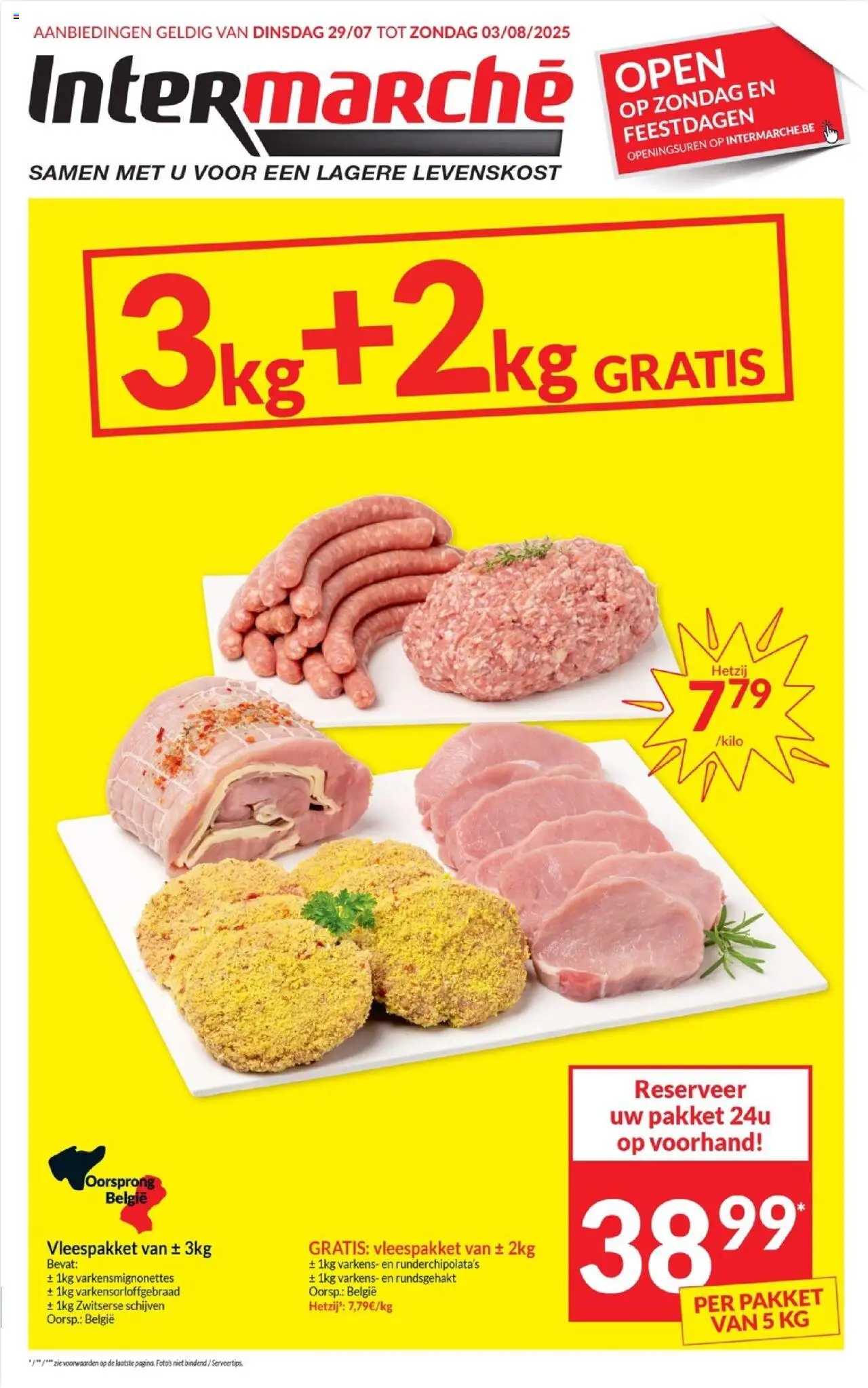 Intermarché folder week 31 - pagina 1- geldig vanaf 29/07/2025
