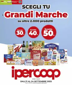 Anteprima Volantino Ipercoop	 valida dal 11/09/2025
