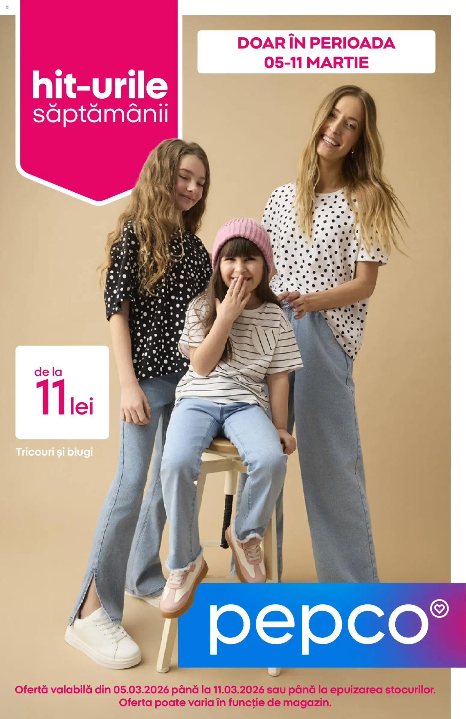 Pepco Catalog - pagina 1- valabil de la 05.03.2026