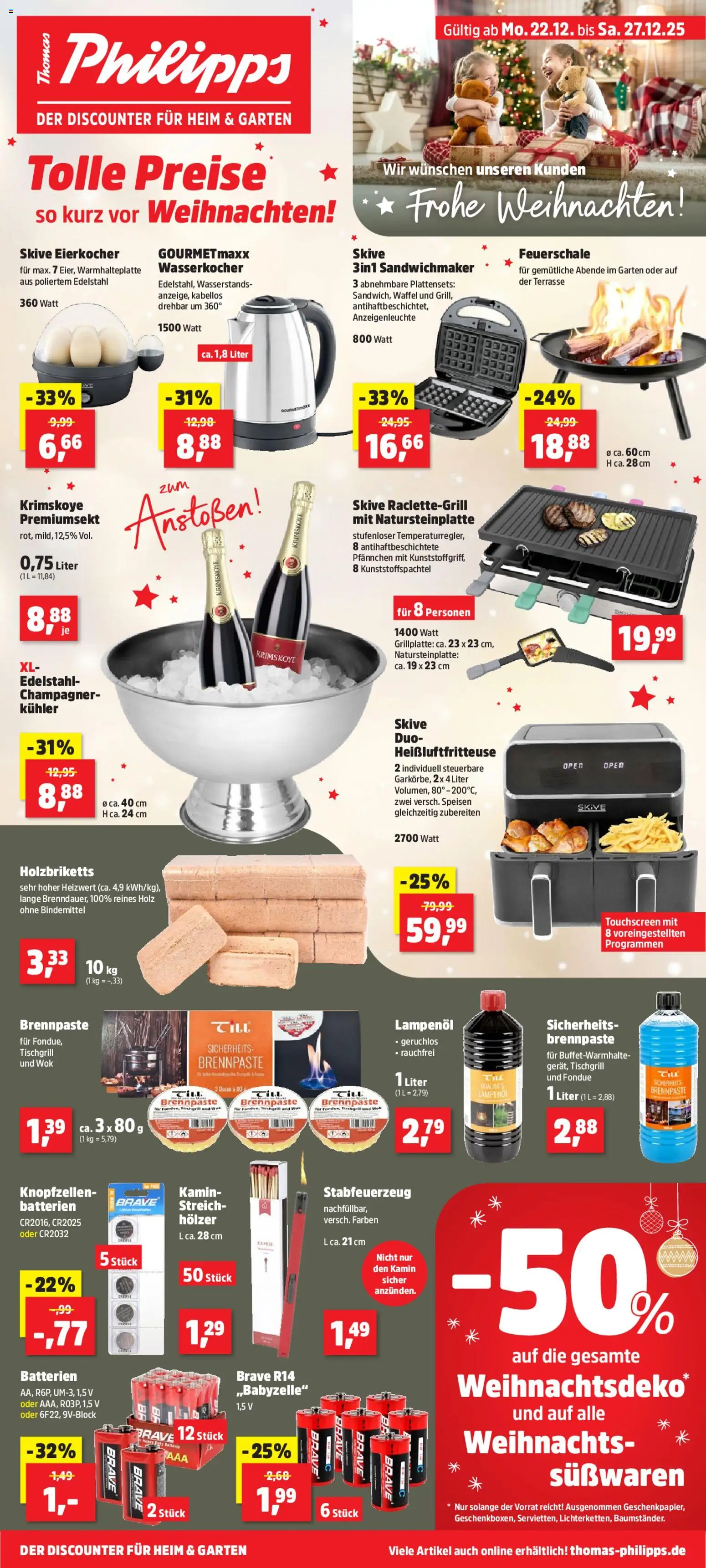Thomas Philipps Prospekt - Seite 1 - gültig ab 22.12.2025
