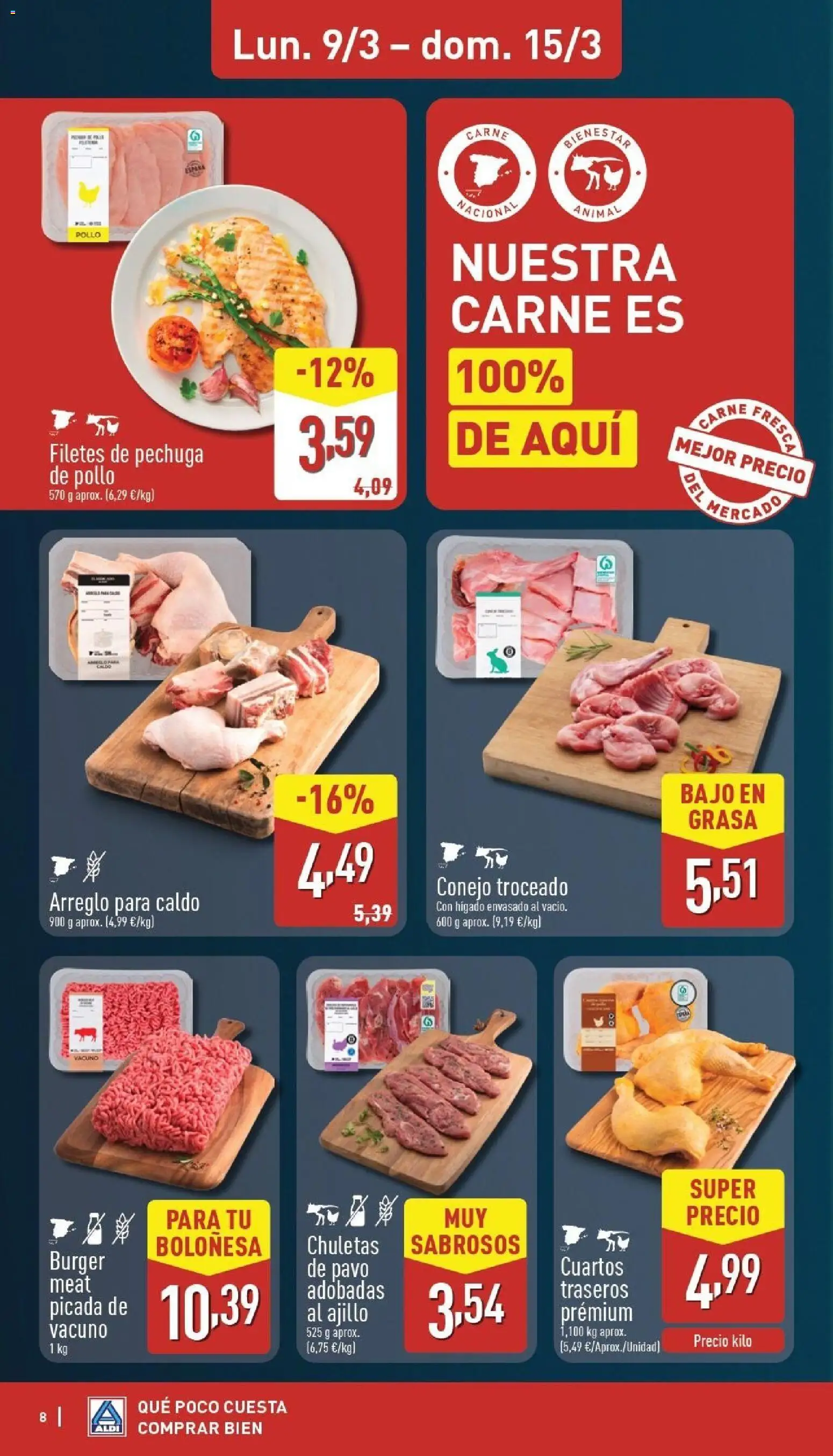 Aldi folleto Baleares - Página de 8 - Válido desde 09/03/2026