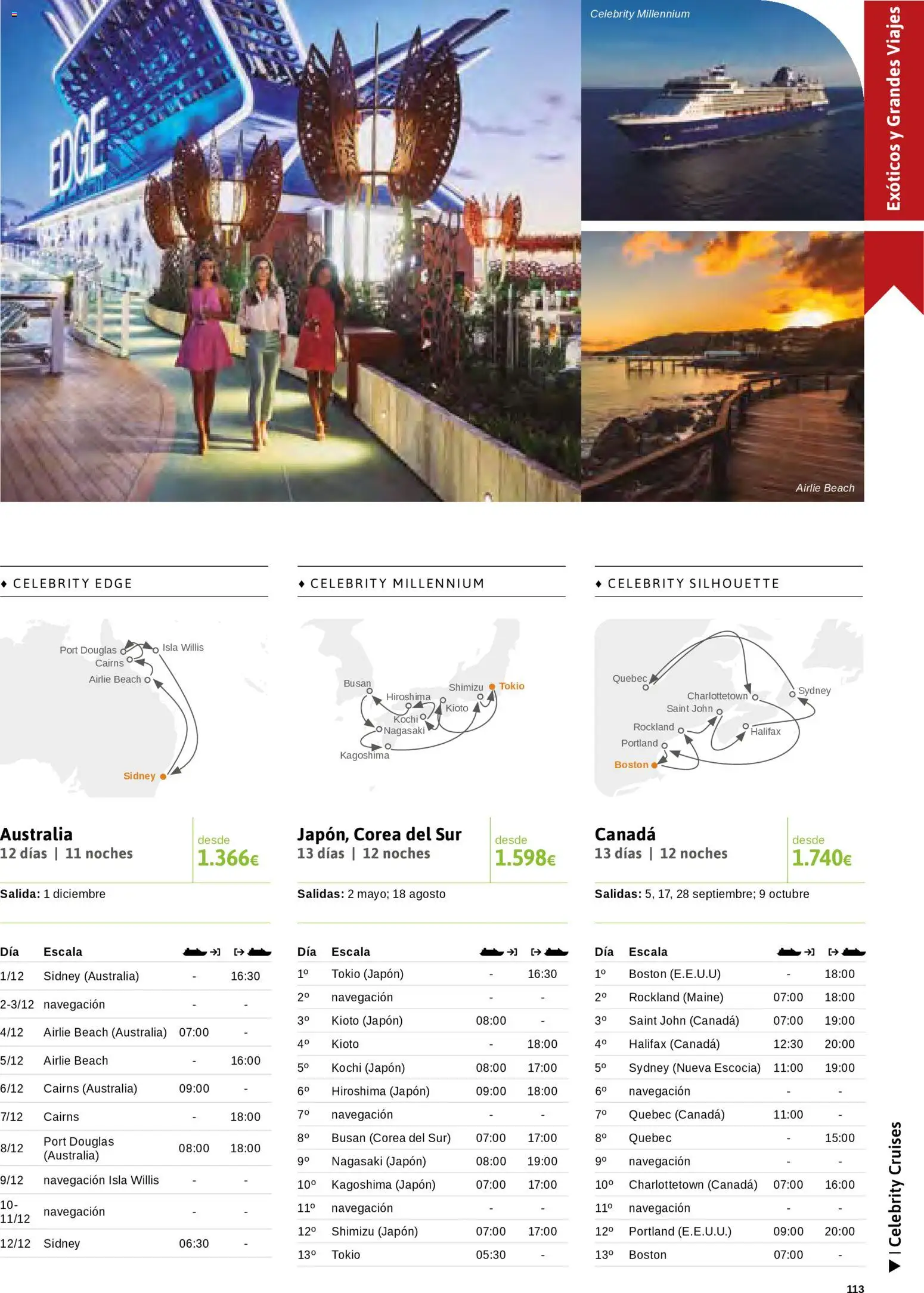 Viajes El Corte Inglés Cruceros marítimos - Página de 114 - Válido desde 01/01/2026