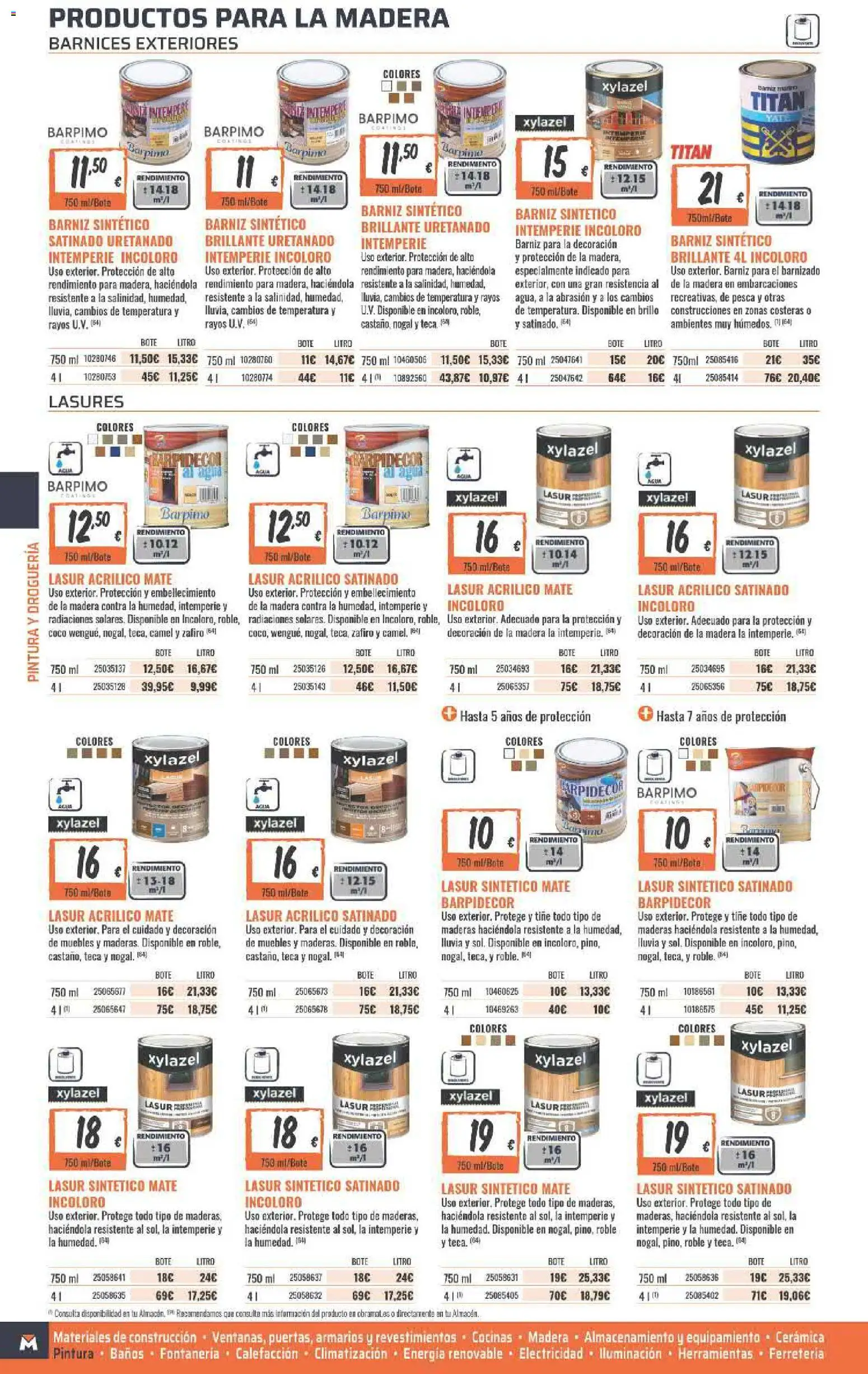 Obramat folleto - Página de 184 - Válido desde 23/03/2026