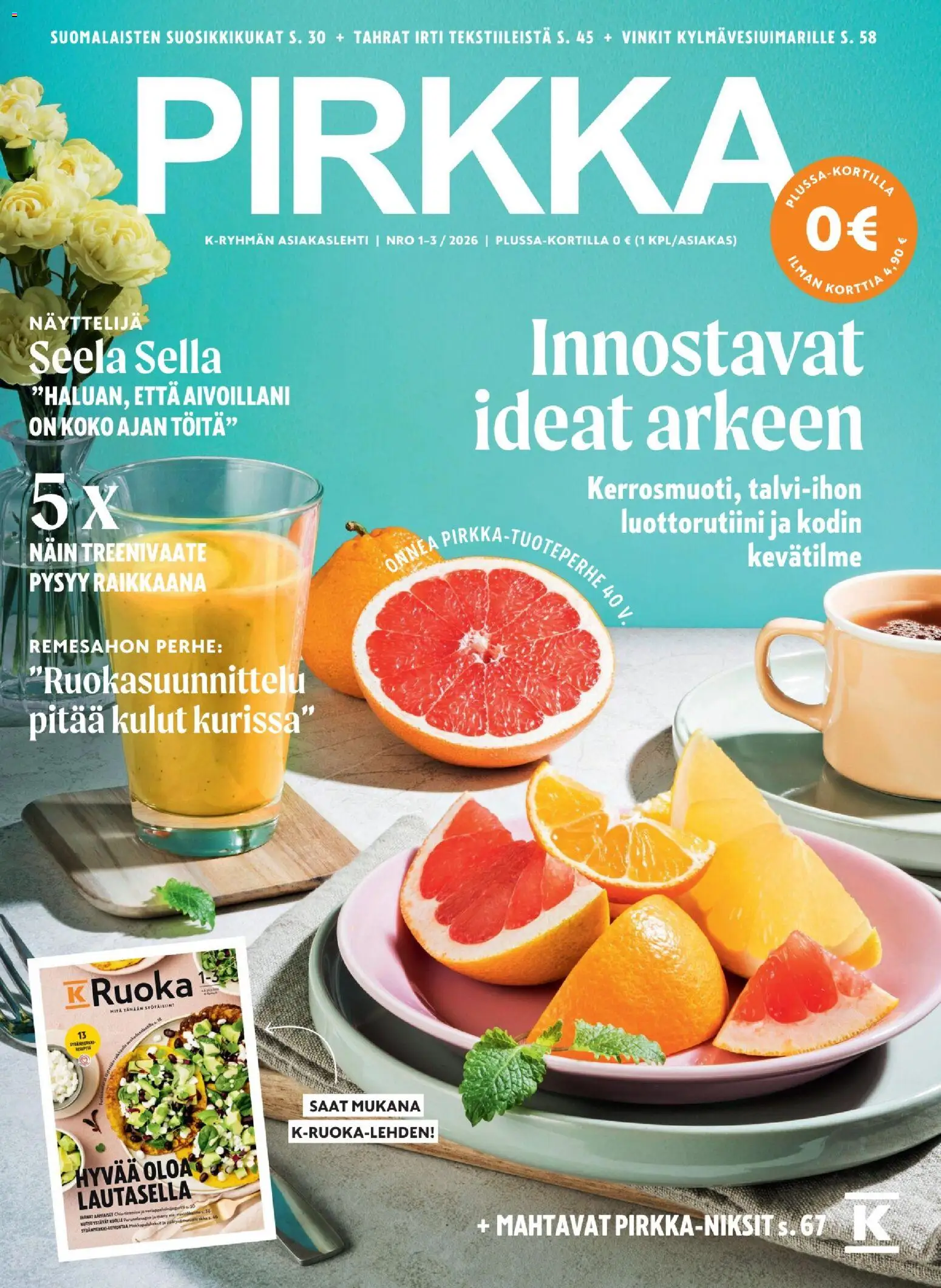 K-Market - Pirkka - sivu 1- voimassa alkaen 04/02/2026