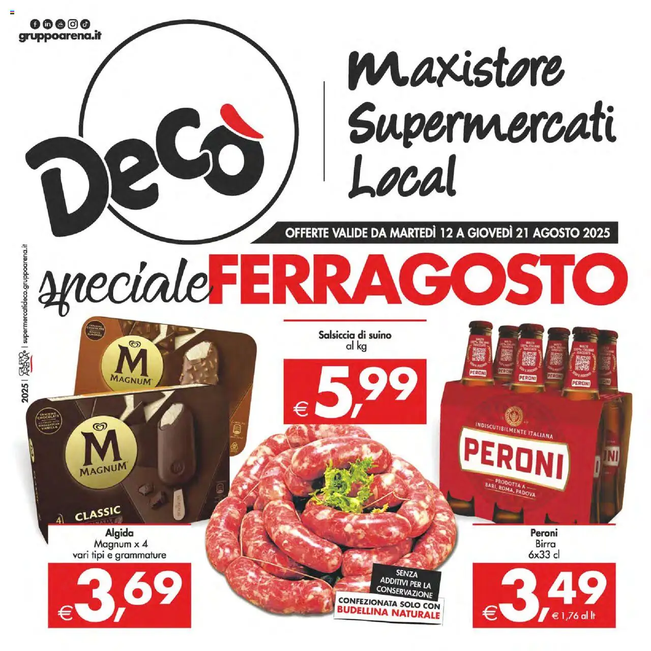 Decò Maxistore, Supermercati, Local - Sicilia - pagina 1 - valido dal 12/08/2025