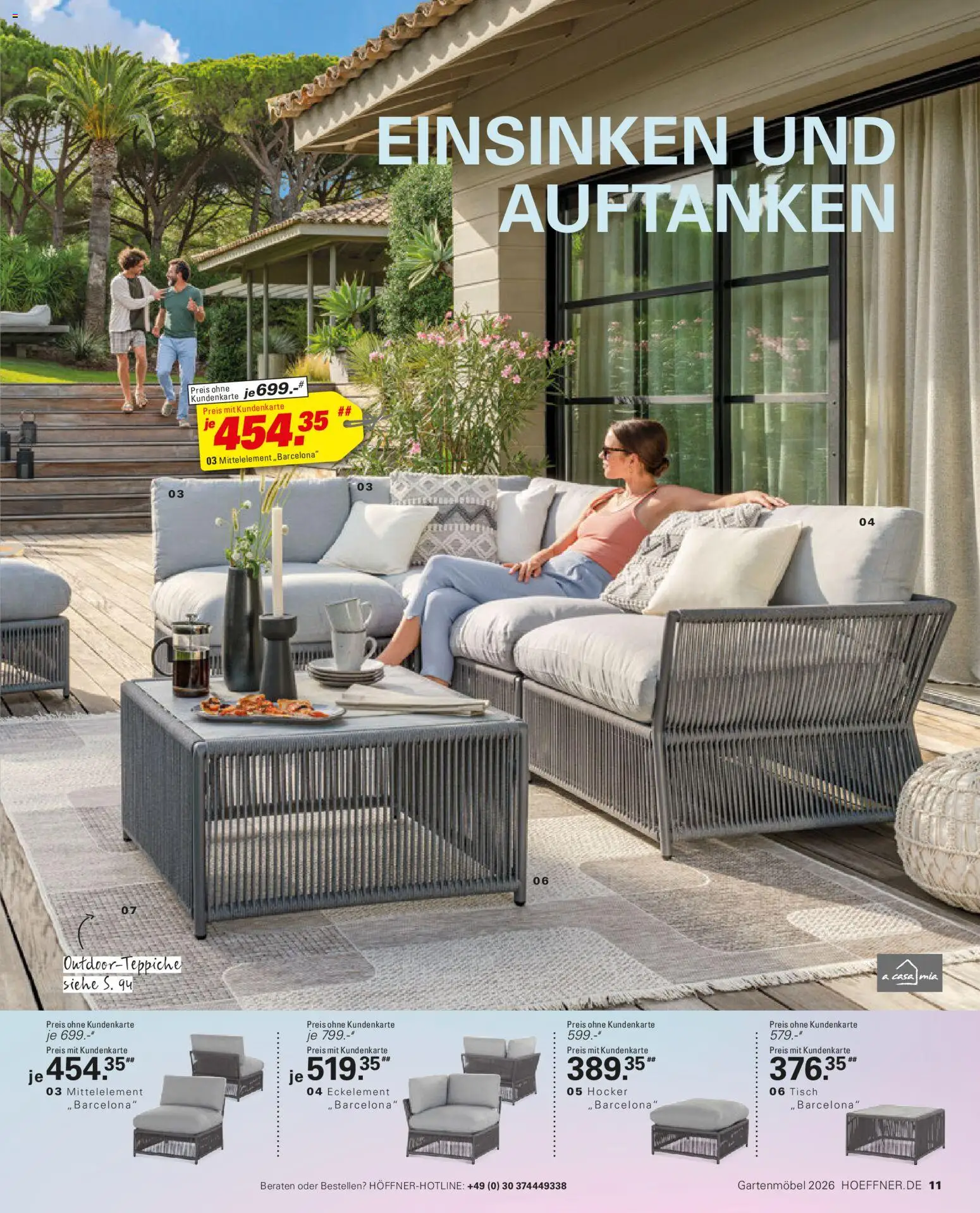 Höffner Prospekt Gartenmöbel - Seite 11 - gültig ab 27.03.2026