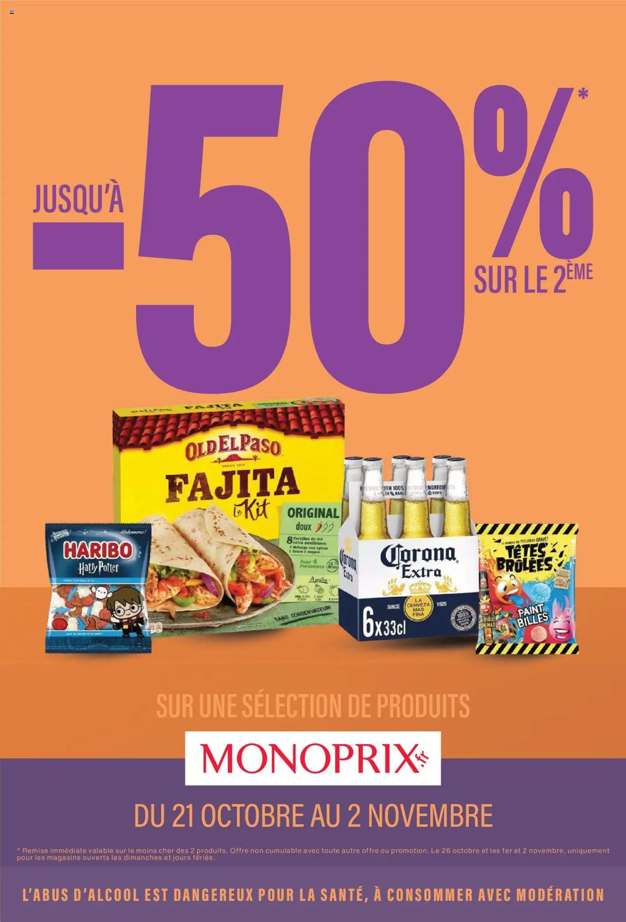 Monoprix catalogue - page 1 - valable à partir du 21/10/2025