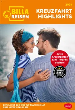 Vorschau Billa Kreuzfahrt Highlights 2025 gültig ab 03.06.2025