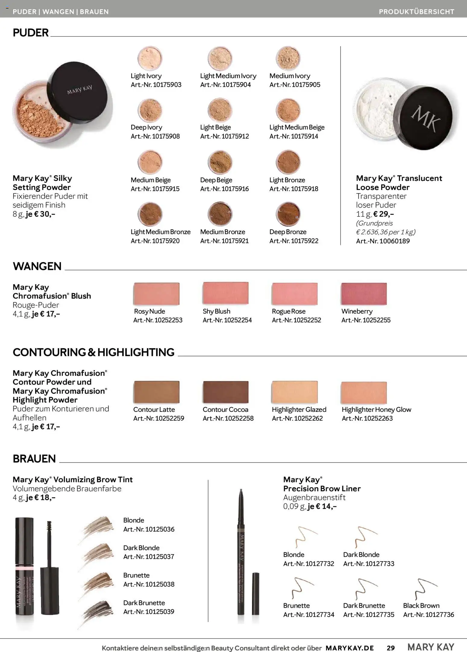 Mary Kay Katalog - Seite 29 - gültig ab 15.04.2026