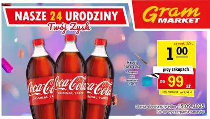 Podgląd Gram Market Gazetka - Niesłychanie Niskie Ceny ważny od 10.09.2025