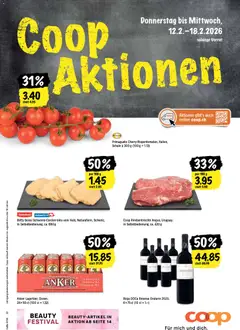 Vorschau Coop Aktionen gültig ab 12.02.2026