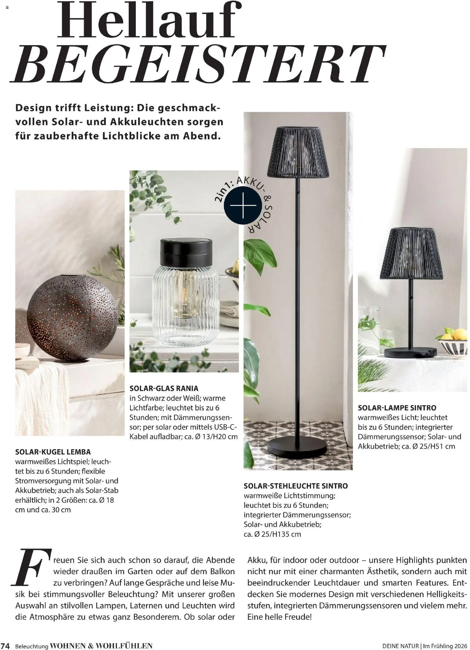 Dehner Flugblatt - page 74- valid from 05.03.2026