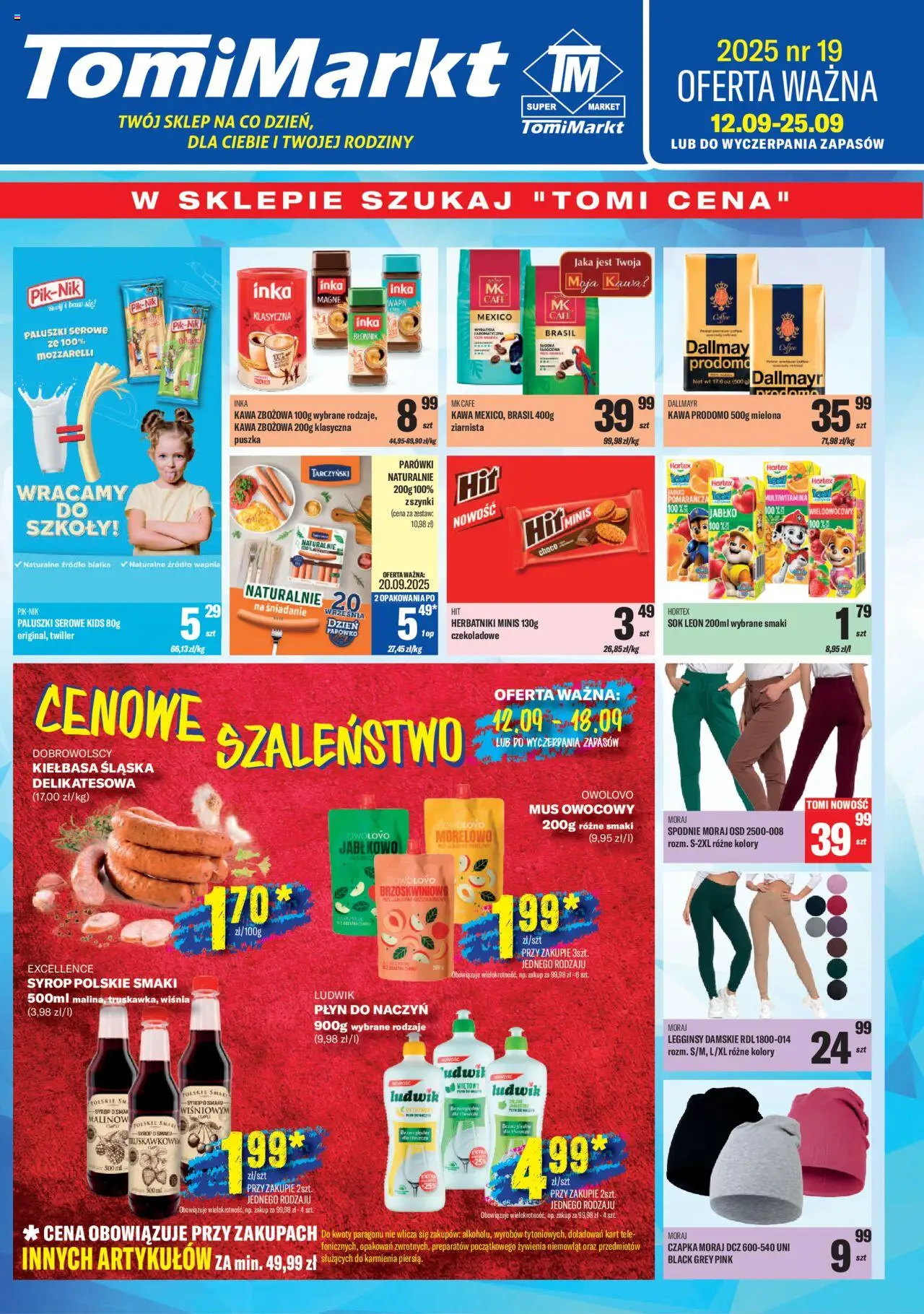TomiMarkt Gazetka - strona 1- ważny od 12.09.2025