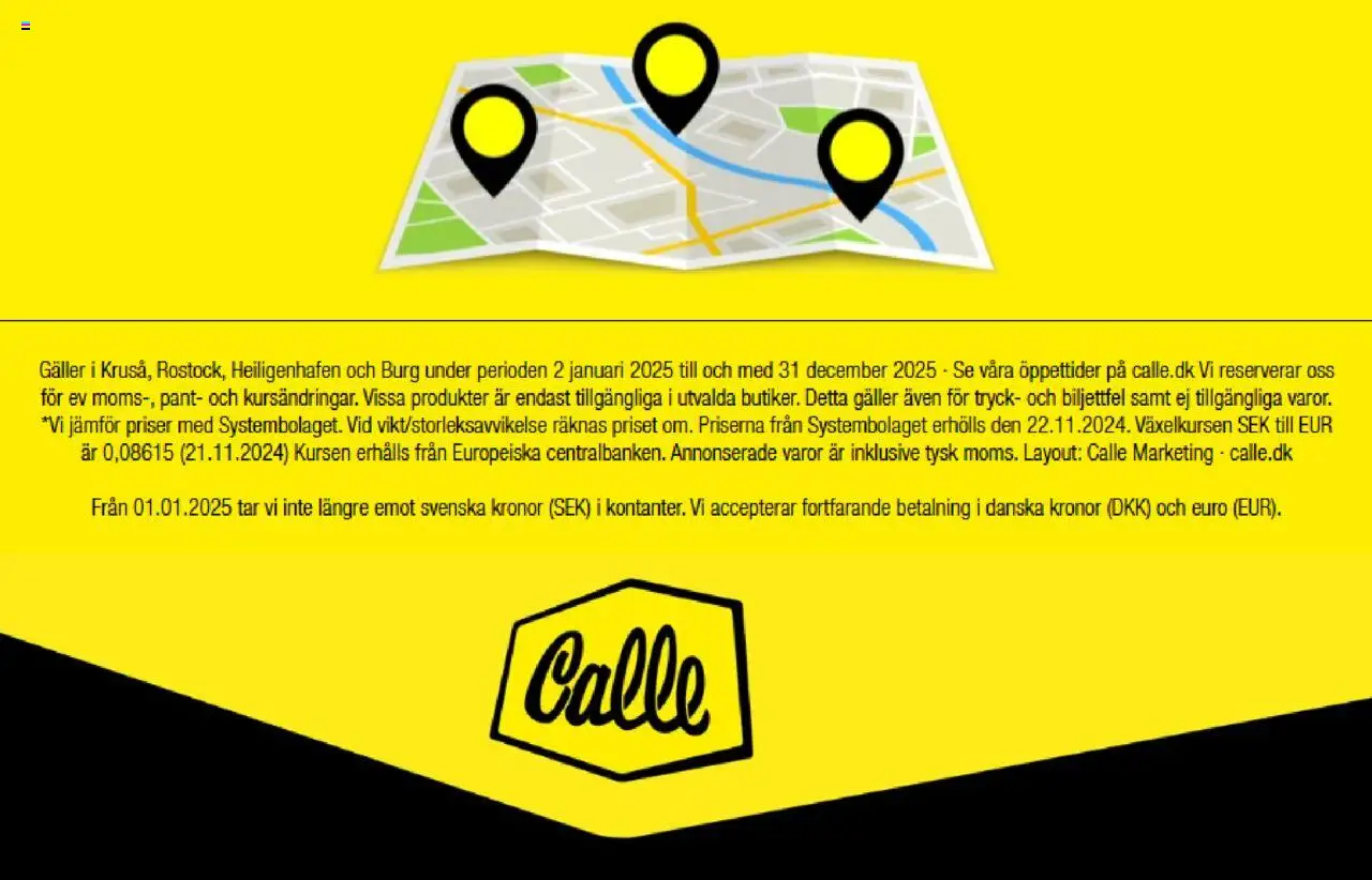 Calle - Svenska Topplistan - side 35- gyldig fra 02/01/2025