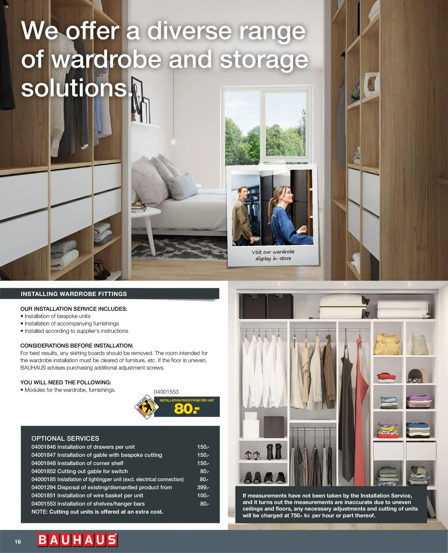 Bauhaus - Installation Service - ENGLISH - page 16- valid from 01/01/2026