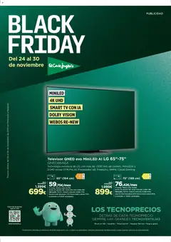 Vista previa del folleto El Corte Inglés Black Friday válido desde 24/11/2025