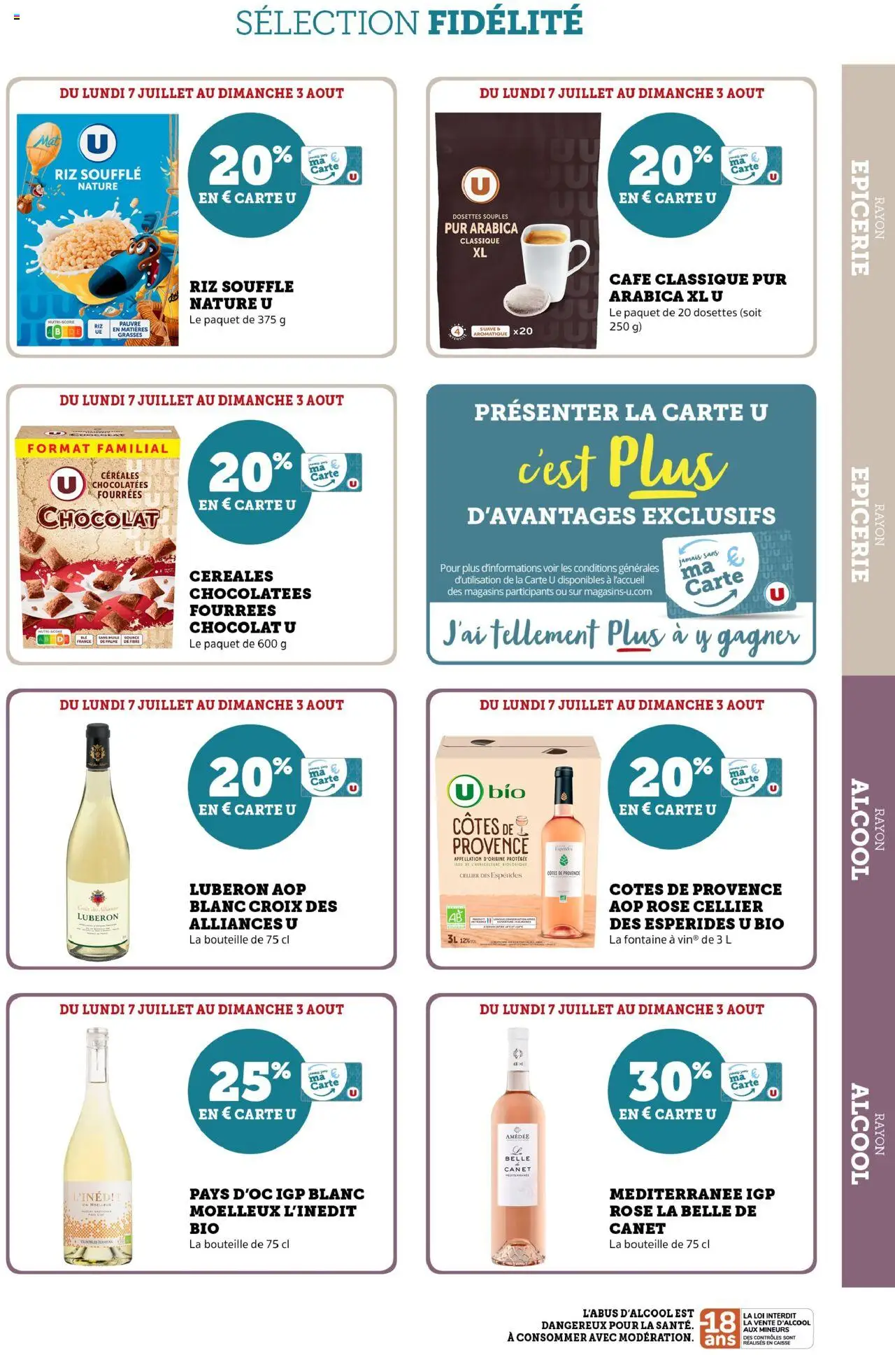 U Express - Ma sélection Carte U juillet - page 11 - valable à partir du 07/07/2025