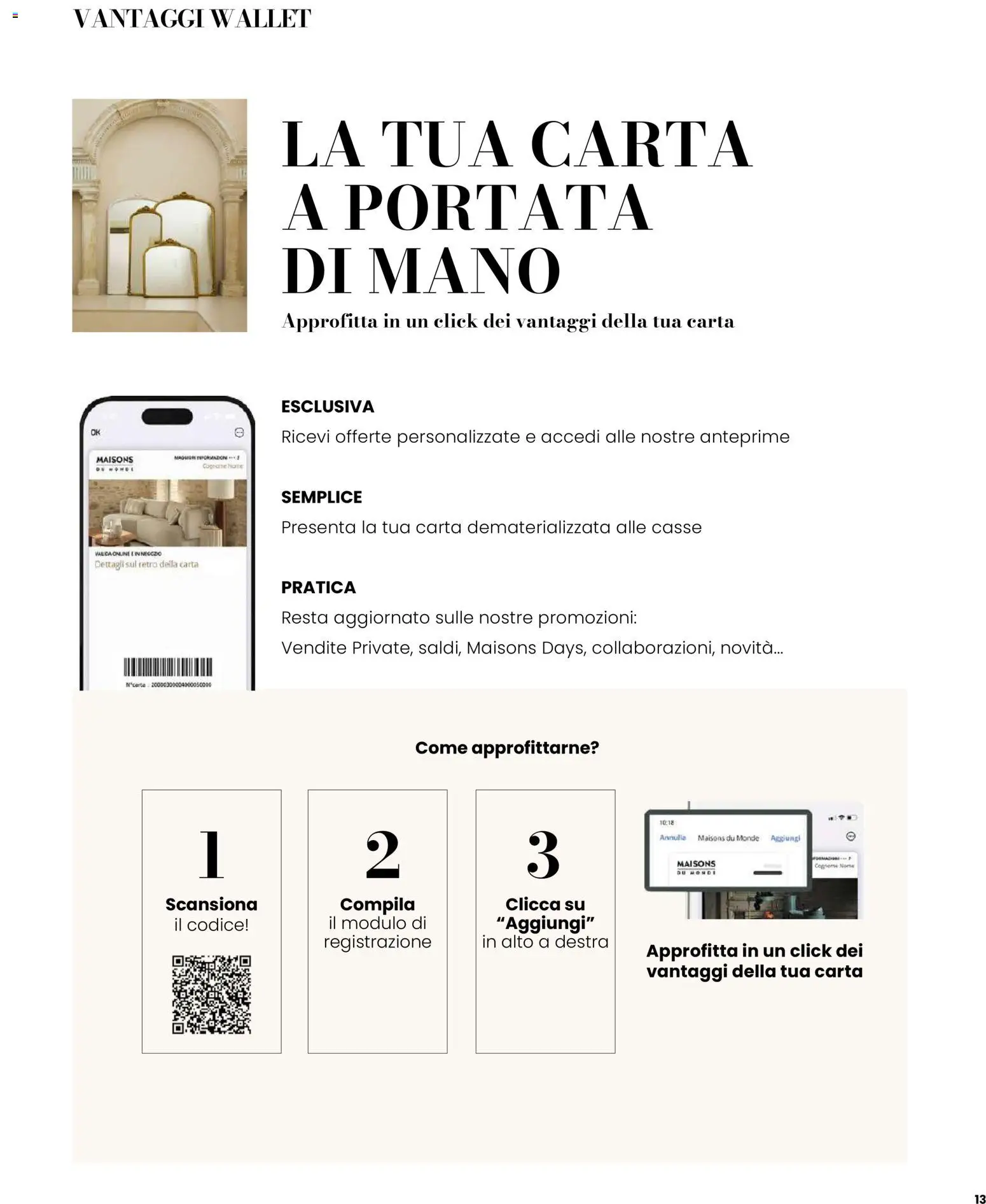 Volantino Maisons du Monde	 - pagina 13 - valido dal 12/02/2026