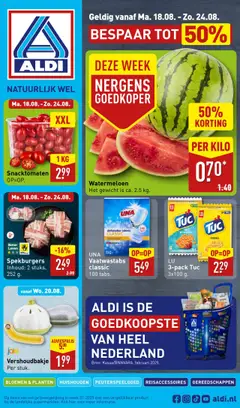 Aldi - Folder week 34 geldig vanaf 18-08-2025
