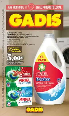 Vista previa del folleto Gadis folleto válido desde 16/10/2025