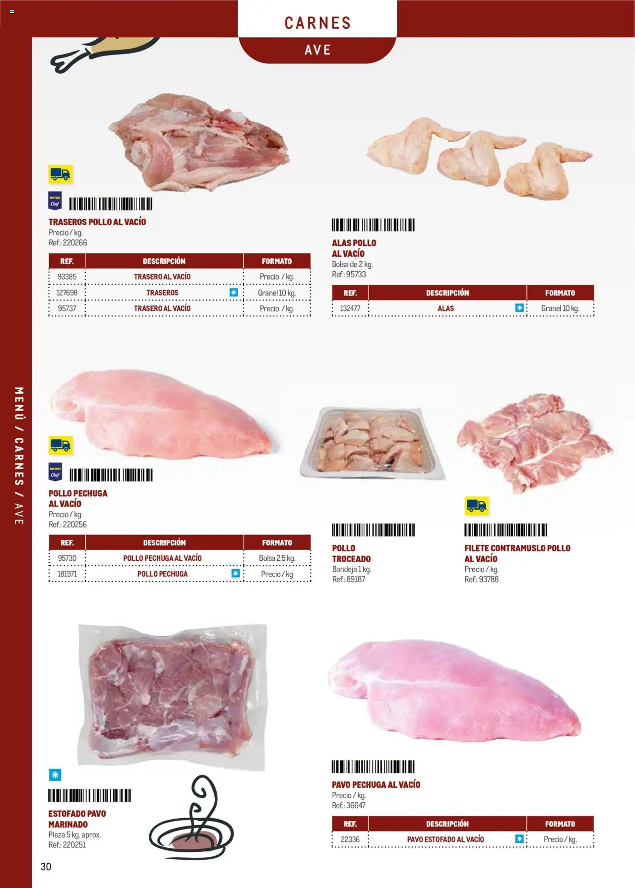 Makro - Menú y Barra Prat - Página de 30 - Válido desde 08/09/2025