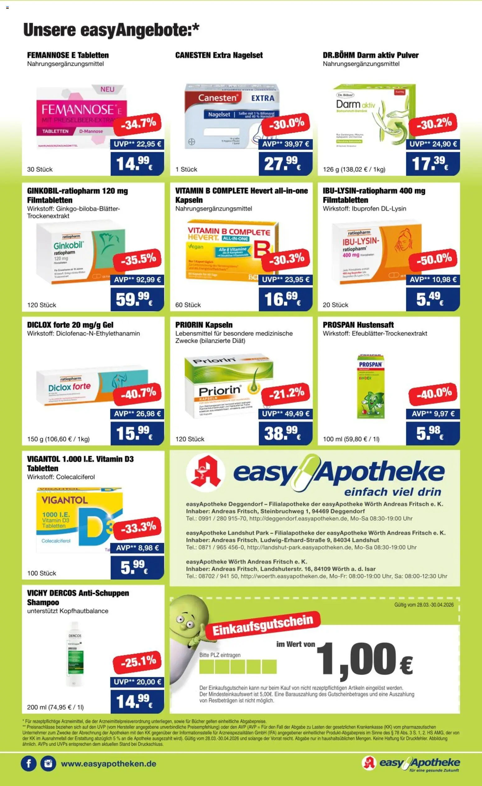 Easy Apotheke Prospekt 	 - Seite 5 - gültig ab 28.03.2026
