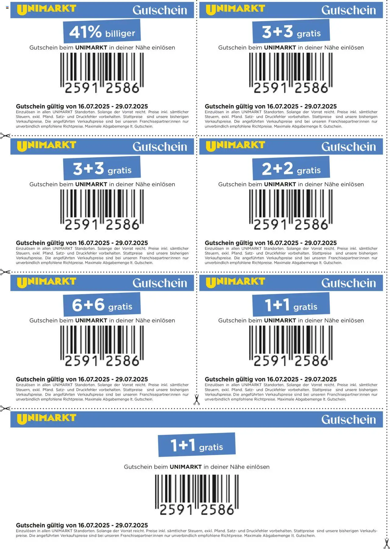 Unimarkt - Broschüre - Seite 8- gültig ab 16.07.2025