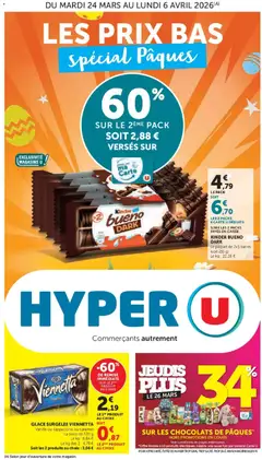 Aperçu Hyper U catalogue valable à partir du 24/03/2026