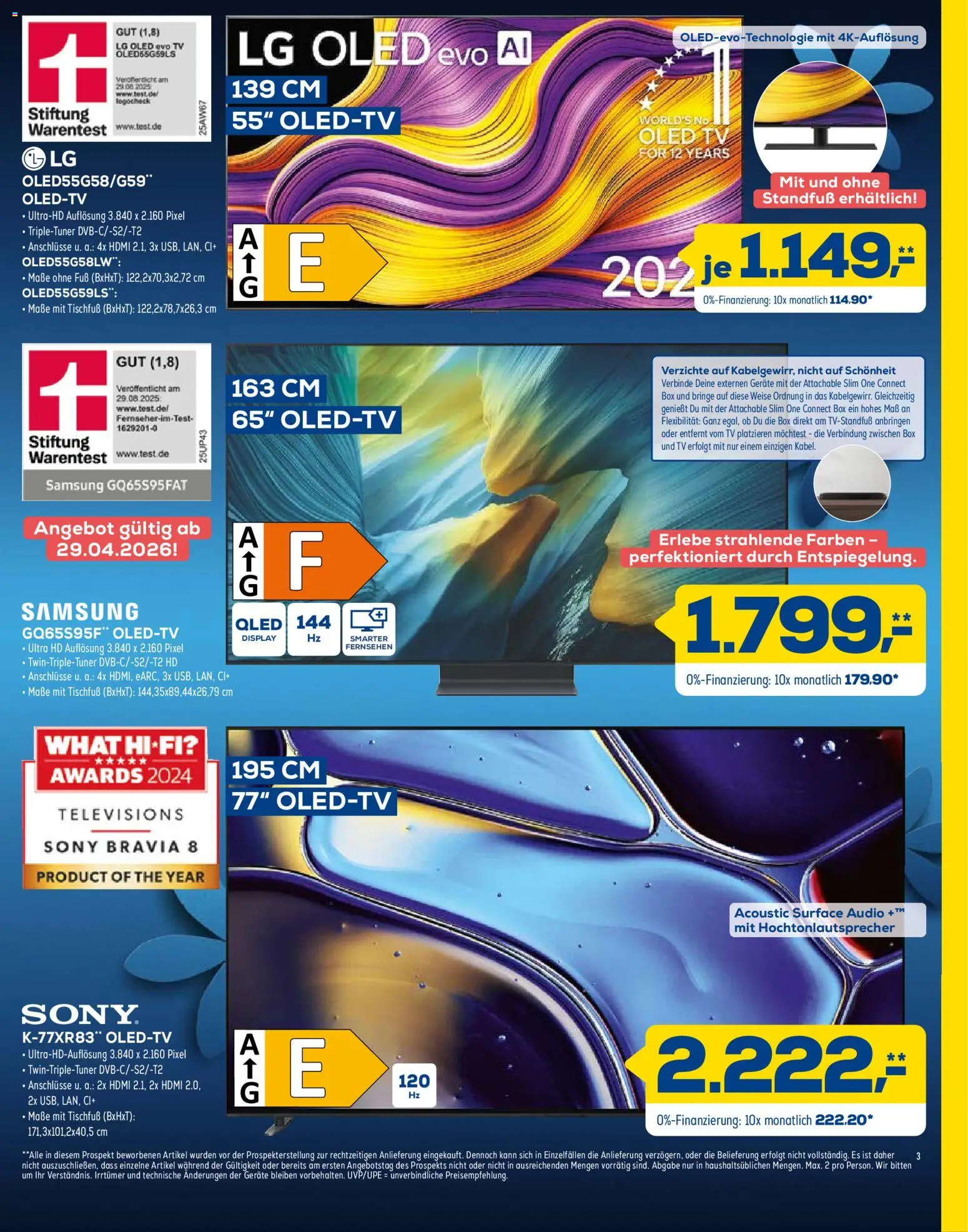 Euronics Prospekt 	 - Seite 3 - gültig ab 25.04.2026