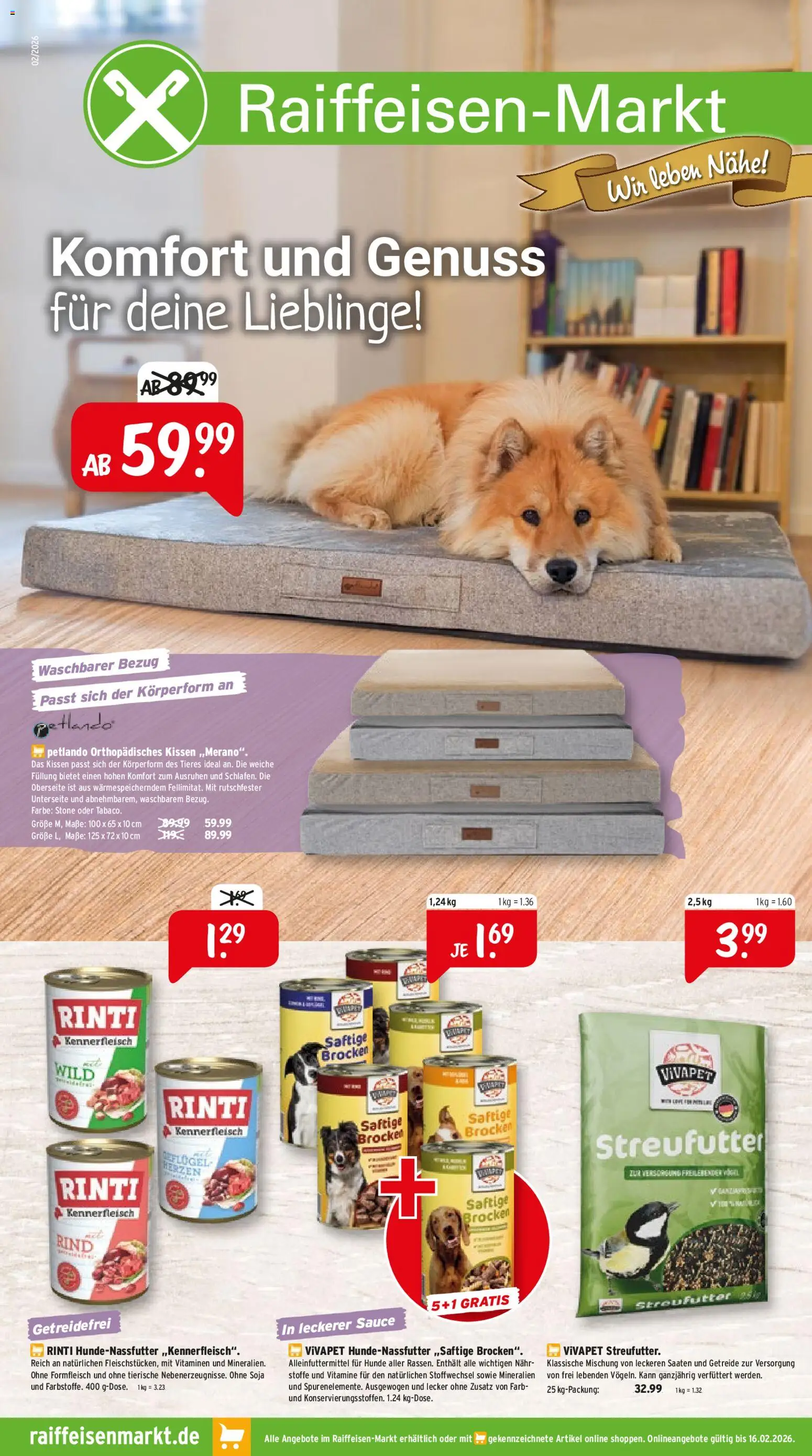 Raiffeisen Markt Prospekt 	 - Seite 1 - gültig ab 28.01.2026