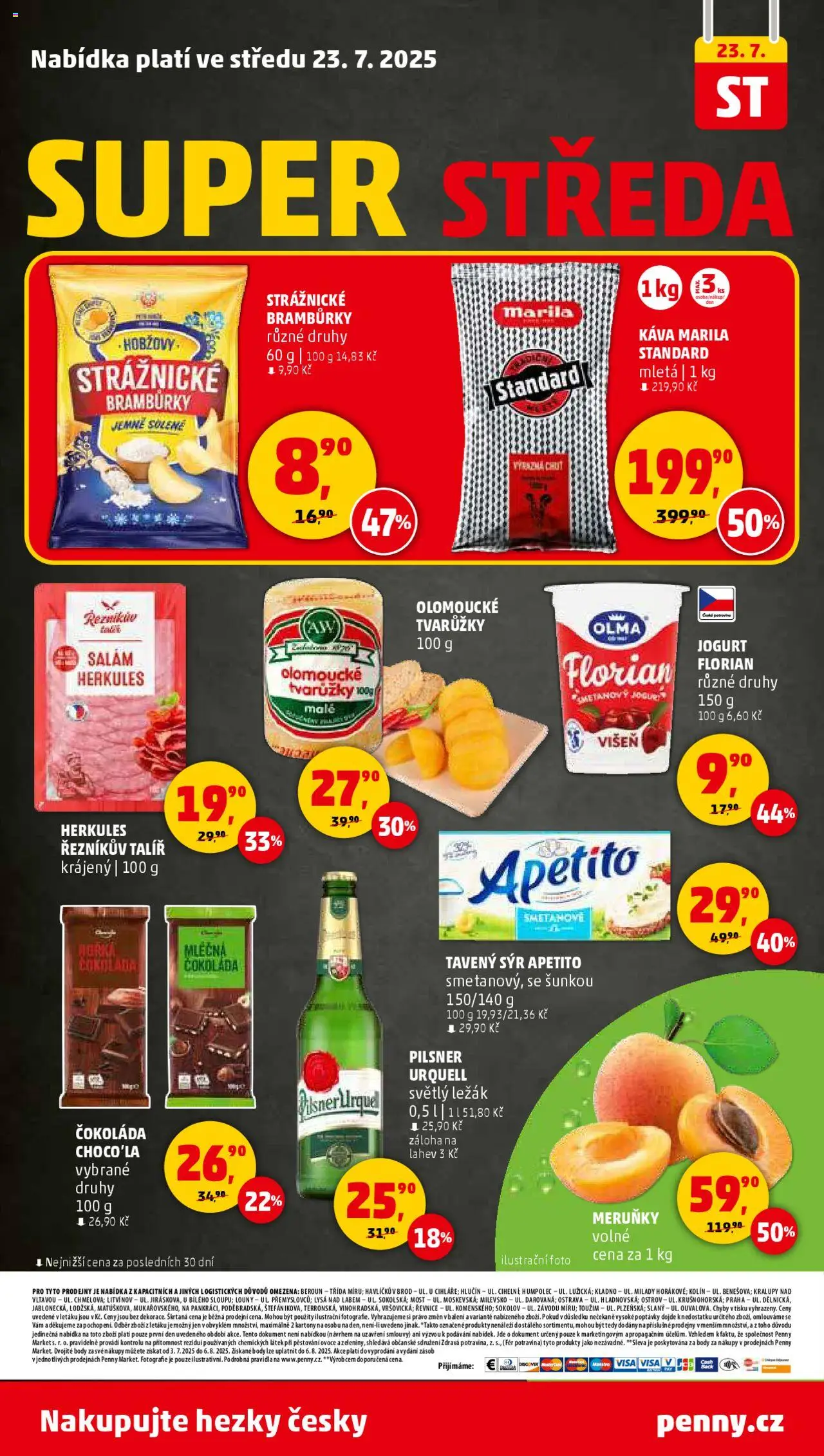 Penny Market leták - Čtvrtečník - strana 32- platný od 17.07.2025
