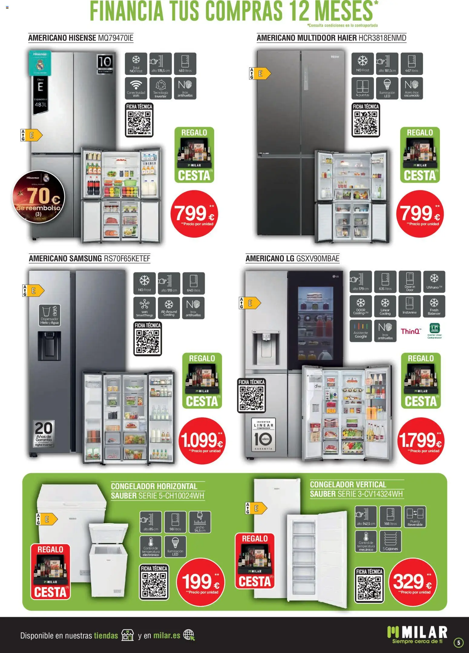 Milar folleto - Página de 5 - Válido desde 01/12/2025