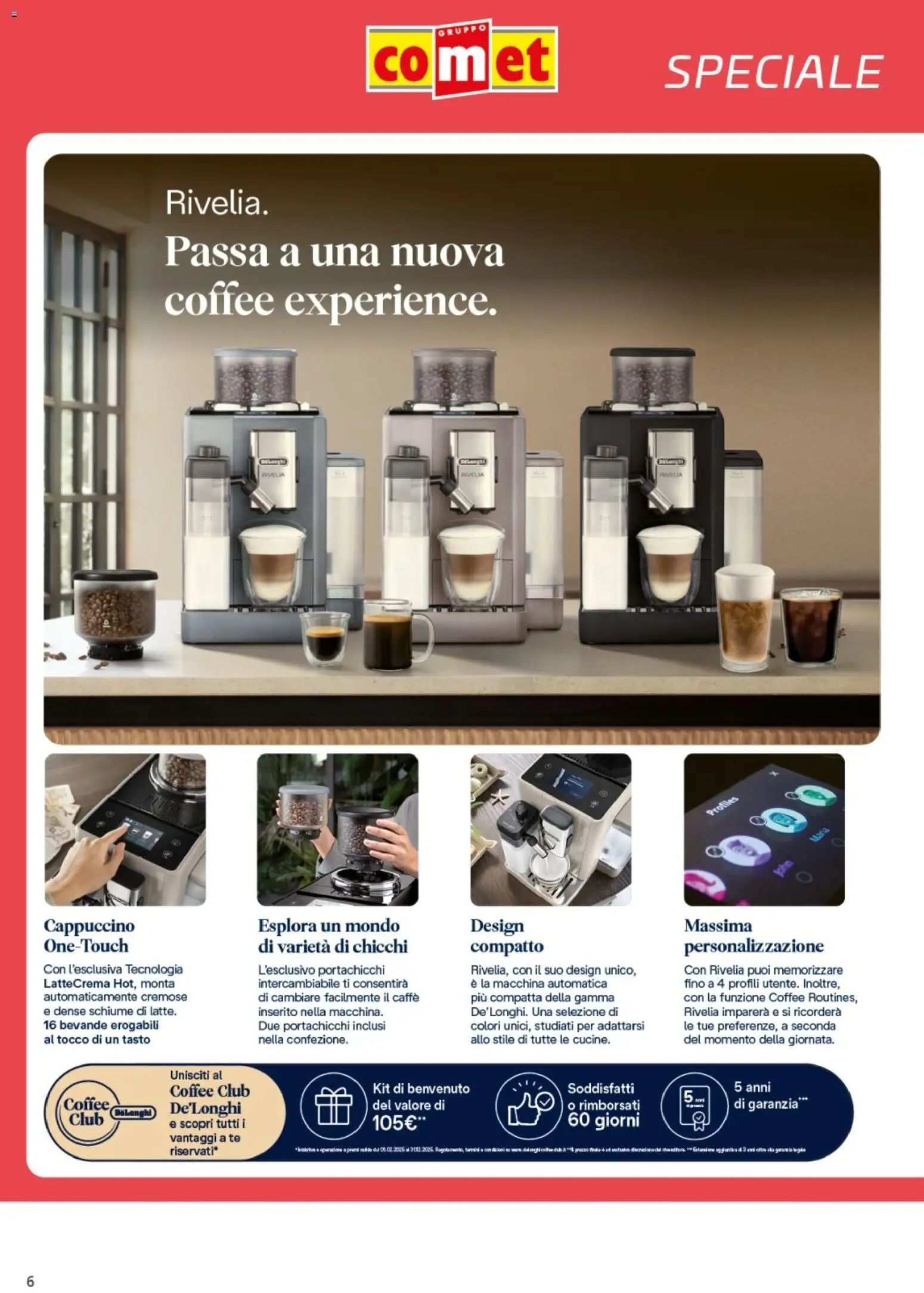Comet De'Longhi Caffè catalogo - pagina 6 - valido dal 05/11/2025