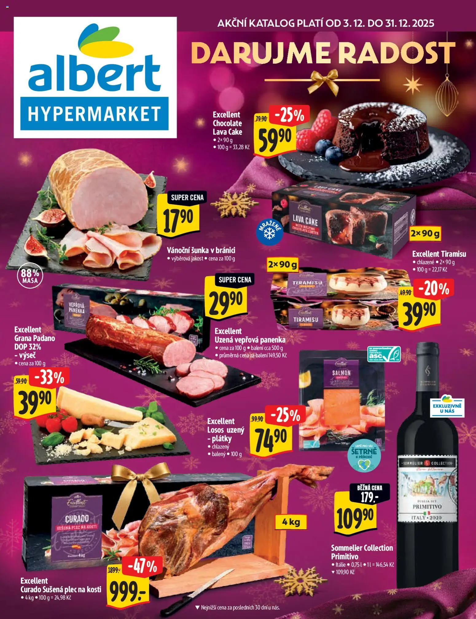 Albert katalog - Hypermarket - Delikatesy - strana 1- platný od 03.12.2025