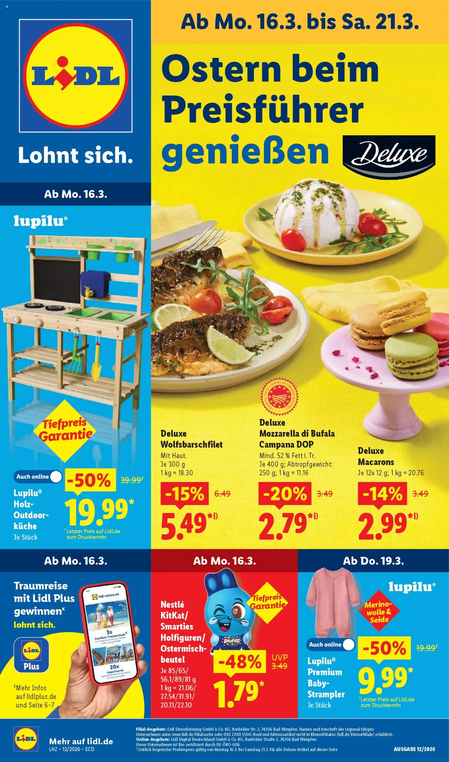 Lidl Prospekt - Seite 1 - gültig ab 16.03.2026