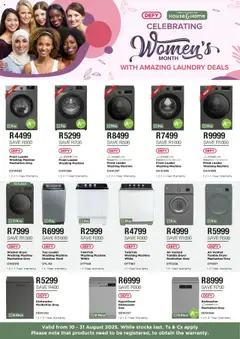 Preview House and Home DEFY Women's Month valid from 10/08/2025