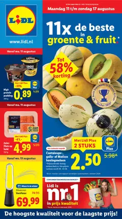 Lidl - Folder week 33 geldig vanaf 11-08-2025