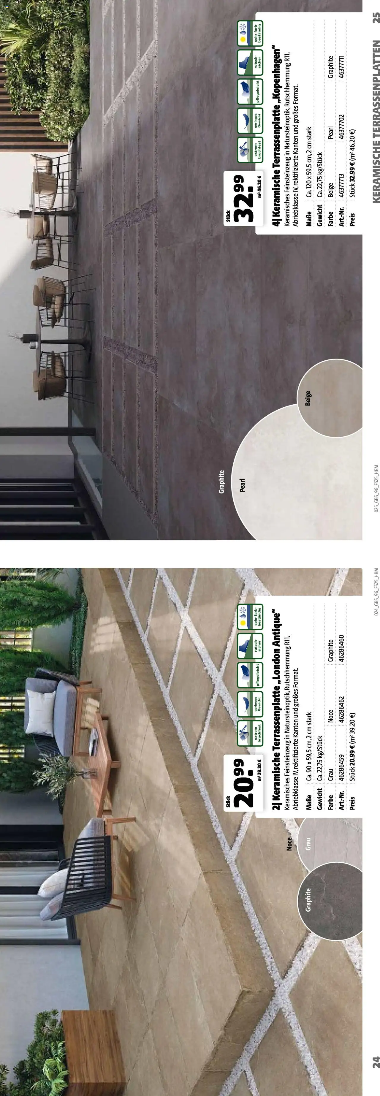 Hagebau Katalog Gartenbaustoffe - Seite 25 - gültig ab 02.03.2025