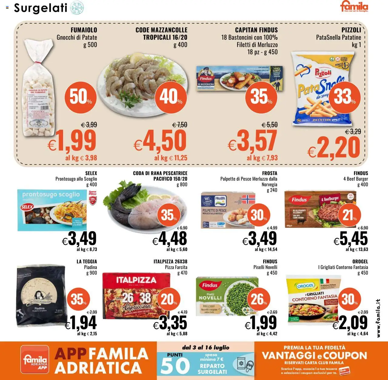Volantino Famila	 - pagina 7 - valido dal 03/07/2025