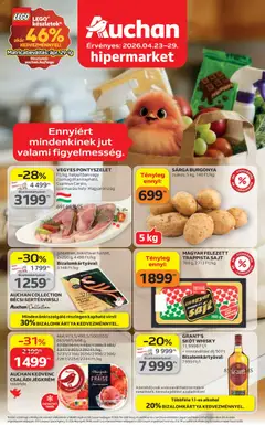 Előnézet Auchan akciós újság érvényes 2026.04.23.-tól