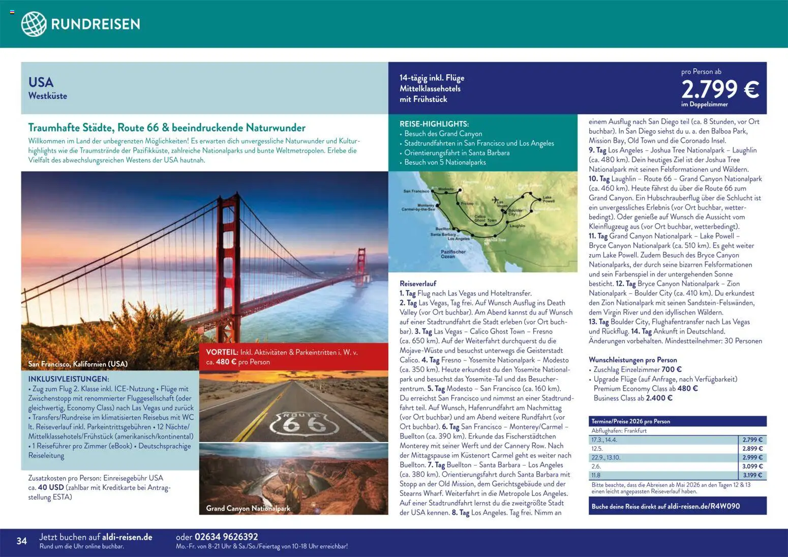 Aldi Reisen Traumreisen - Seite 34 - gültig ab 01.11.2025