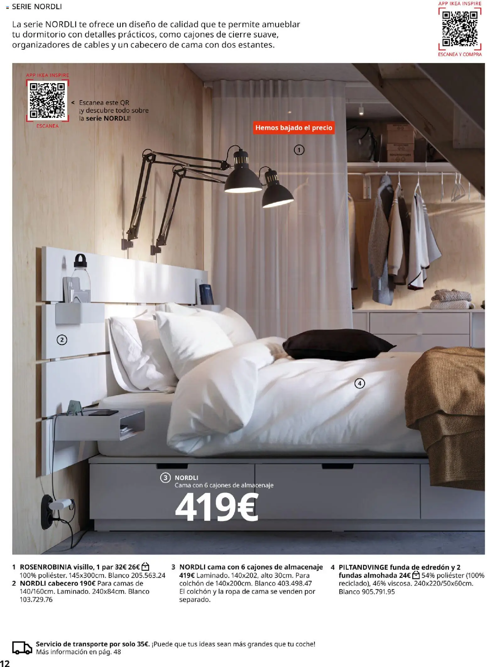 Catálogo IKEA Muebles para el dormitorio - Página de 12 - Válido desde 01/02/2026
