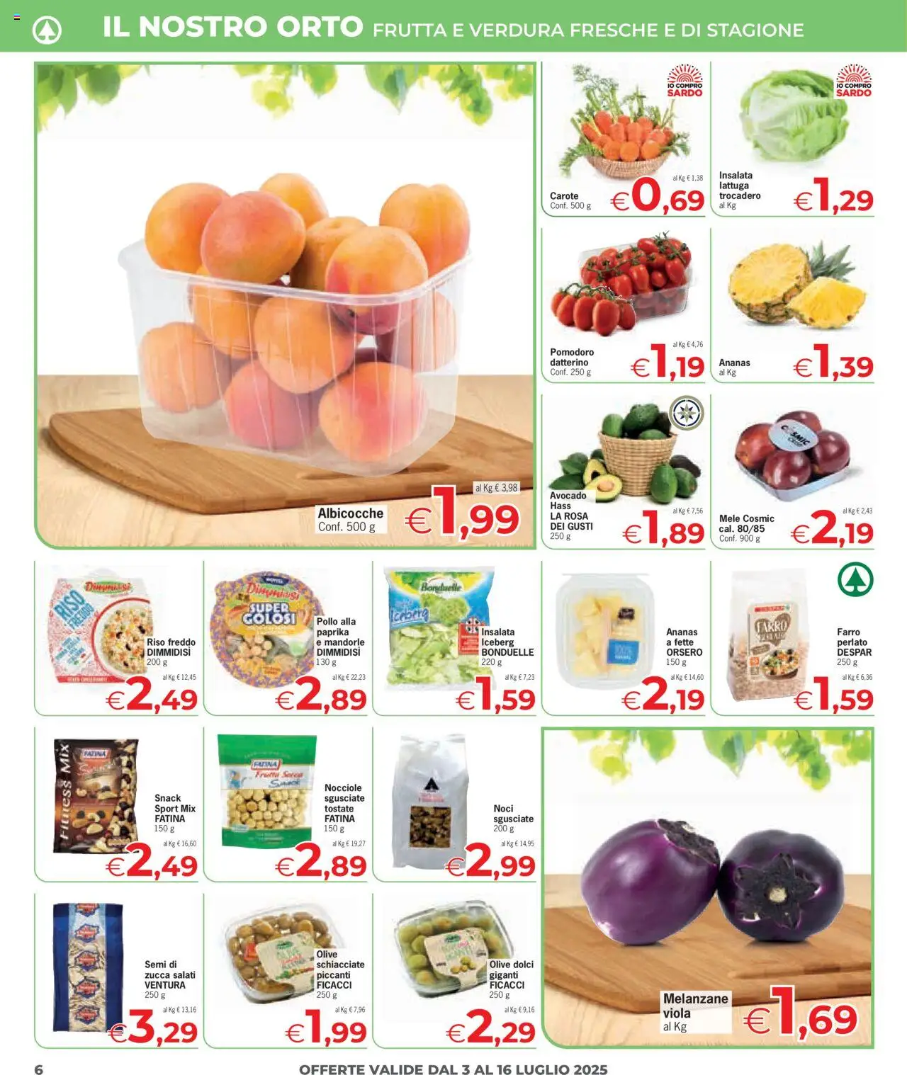 Eurospar Sardegna catalogo - pagina 6 - valido dal 03/07/2025