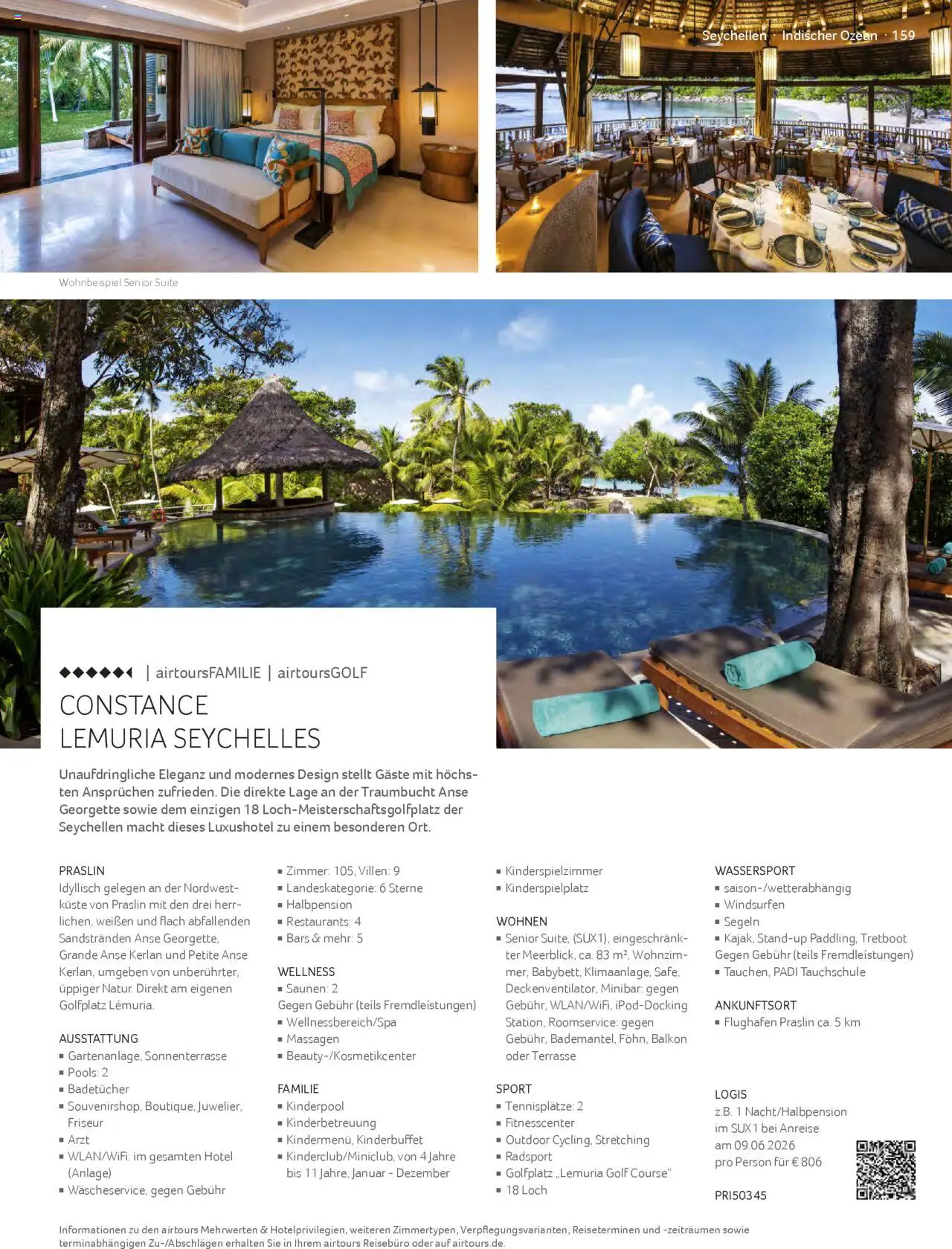 TUI airtours Katalog  Erstklassige Fernreisen 2025/26 - Seite 159 - gültig ab 01.11.2025