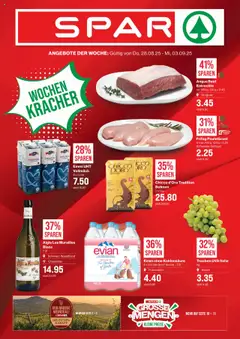 Vorschau SPAR Aktionen gültig ab 28.08.2025