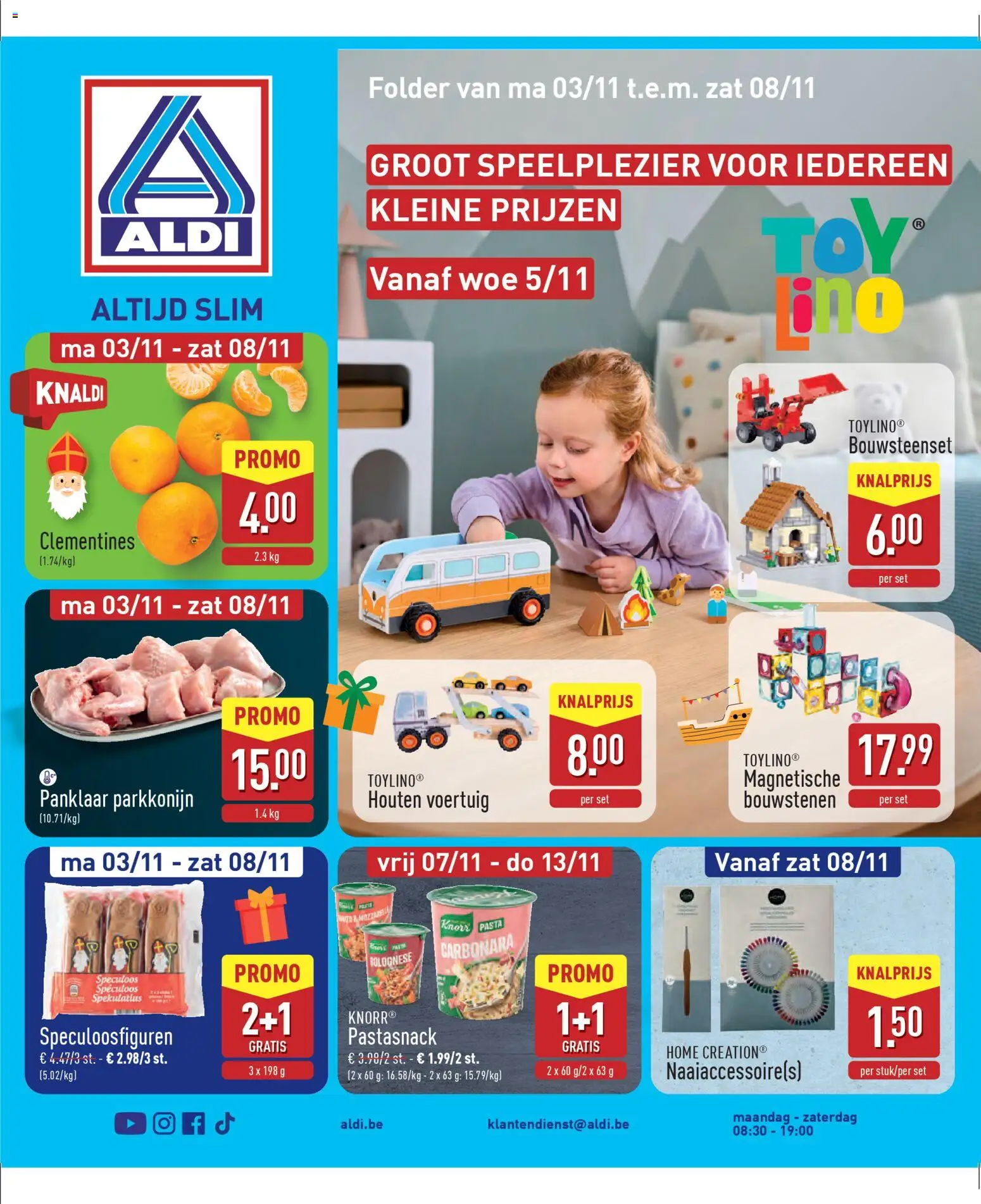 Aldi folder week 45 - pagina 1- geldig vanaf 03/11/2025